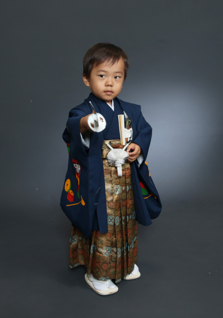 七五三　お写真　スタジオ撮影
